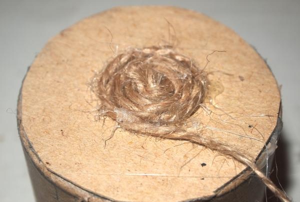 Decorative jute box