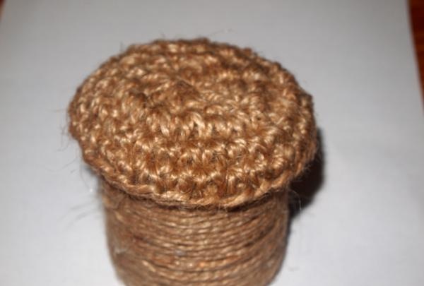 Decorative jute box