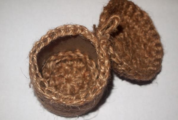 Decorative jute box