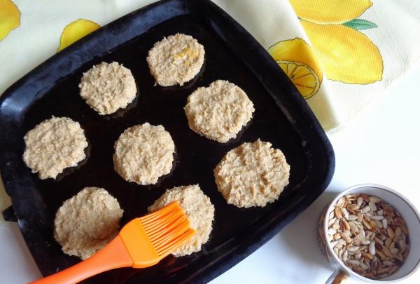 Homemade oatmeal cookies