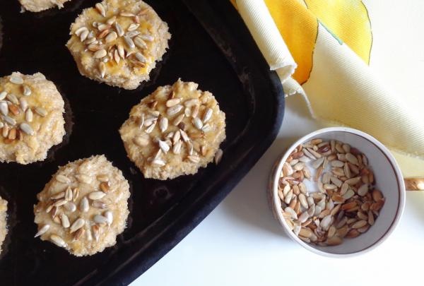 Homemade oatmeal cookies