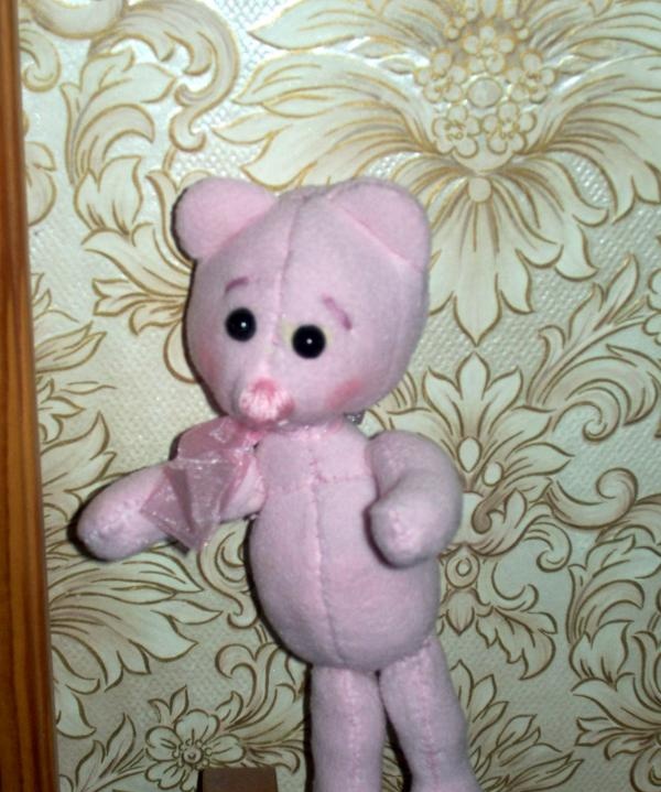 How to make a pink teddy bear