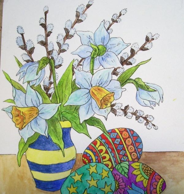 Easter still life