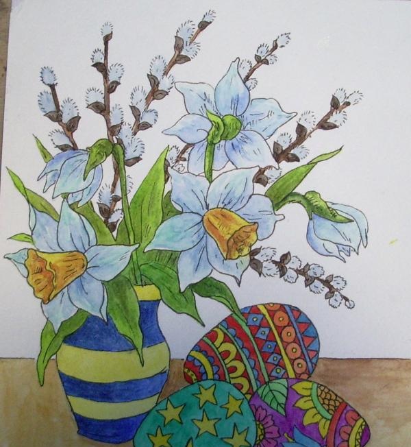 Easter still life