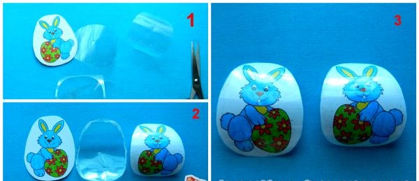 Easter bunny pendant