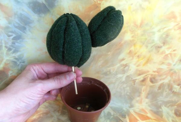 Styrofoam cactus