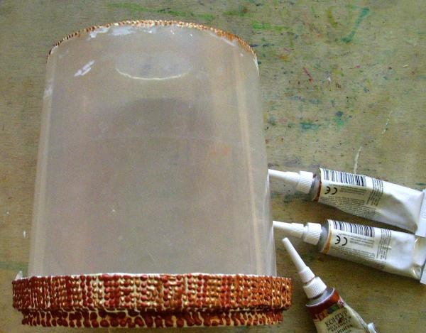 How to make a lampshade with your own hands