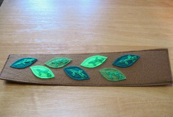 Felt bookmark