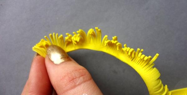 hair clip Dandelions