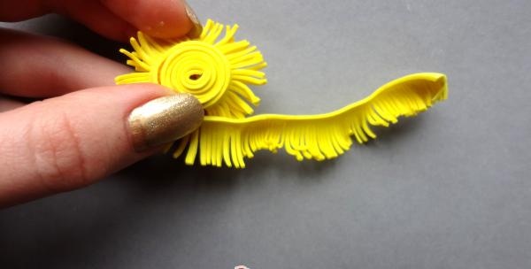 hair clip Dandelions