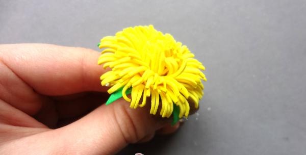 hair clip Dandelions