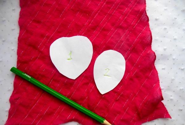 Glass pincushion