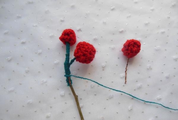 Decorative crochet flowers