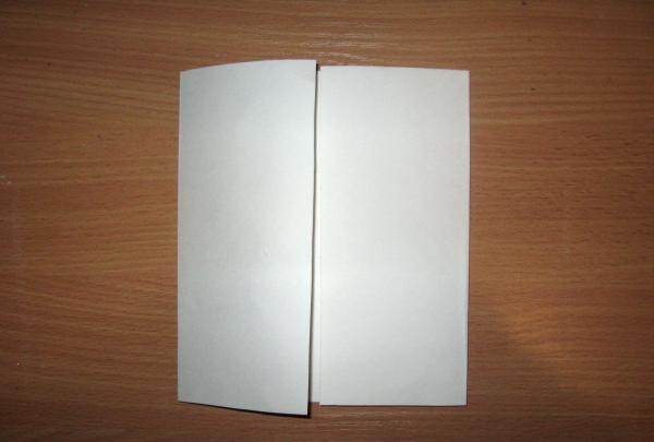 Fold out wedding card