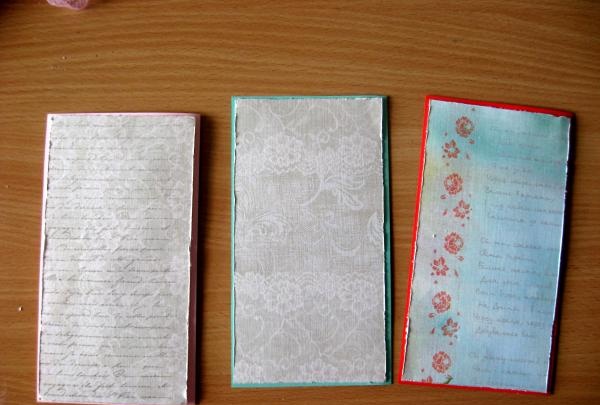 Shabby style cards