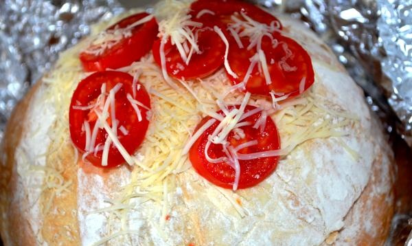 stuffed bread pizza