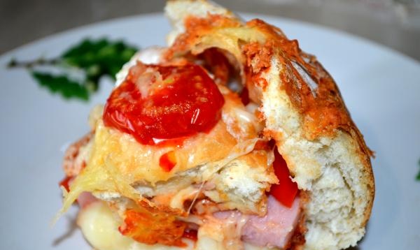 stuffed bread pizza