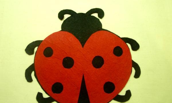 felt ladybug handbag