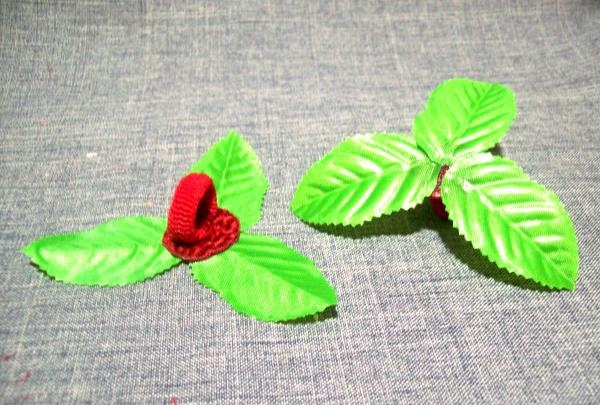 hair decorations poppies