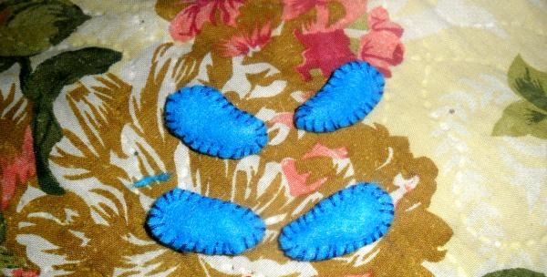 How to sew Krosha from felt