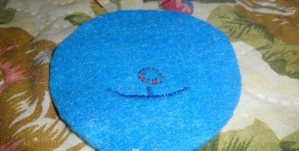 How to sew Krosha from felt