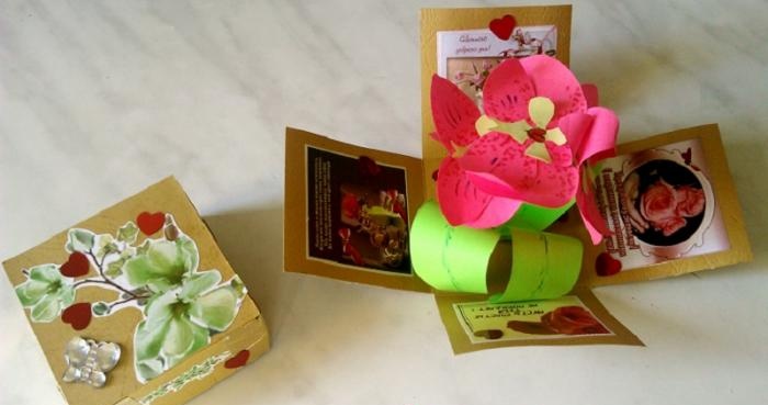 Orchid surprise box