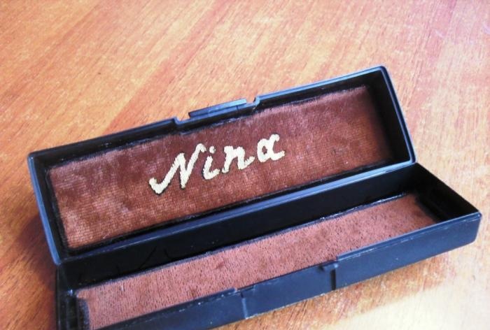 Eyeglass case from a box