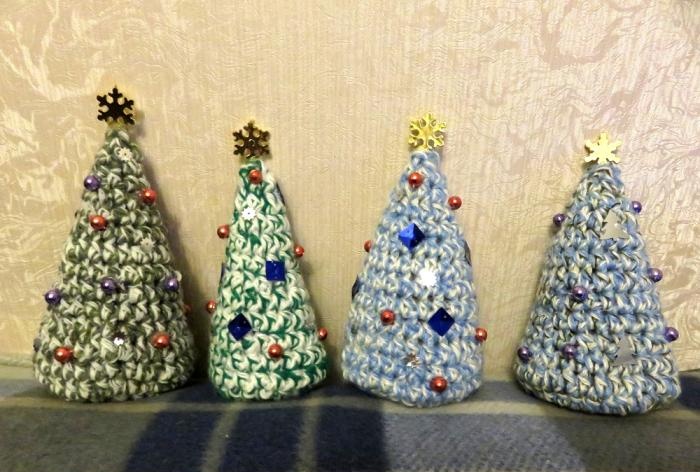 Crocheted Christmas tree