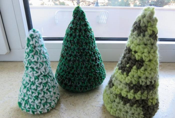 Crocheted Christmas tree