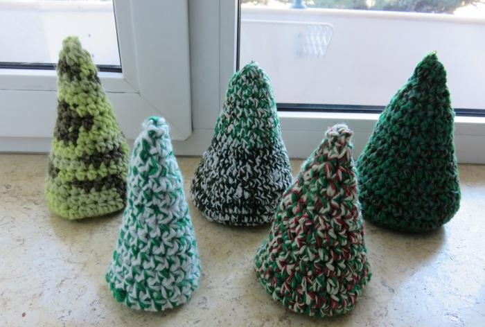 Crocheted Christmas tree