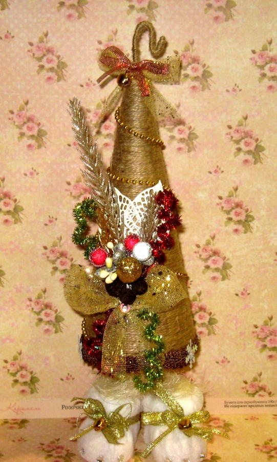 DIY Christmas tree stomper