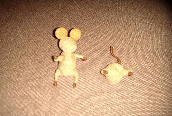 Fridge magnet Thieving mice