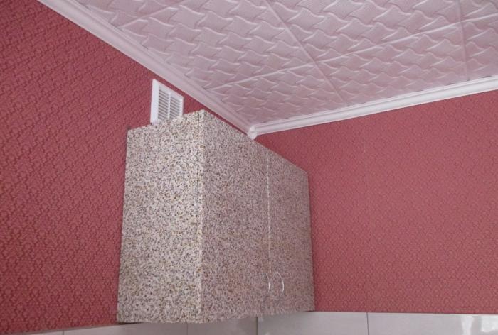 How to cover a kitchen cabinet with self-adhesive