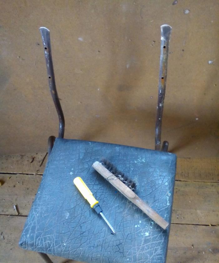 Restoring an old chair