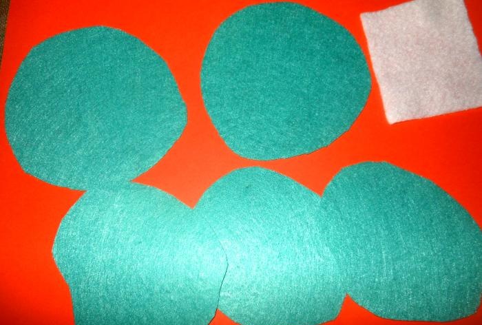 DIY felt cabbage