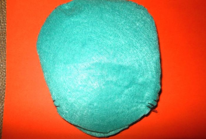 DIY felt cabbage