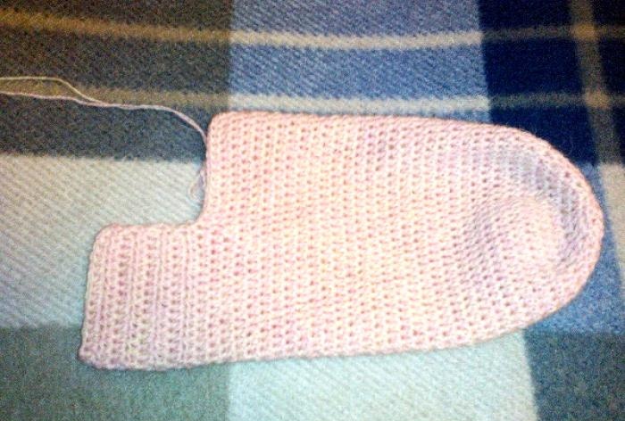 Crochet socks