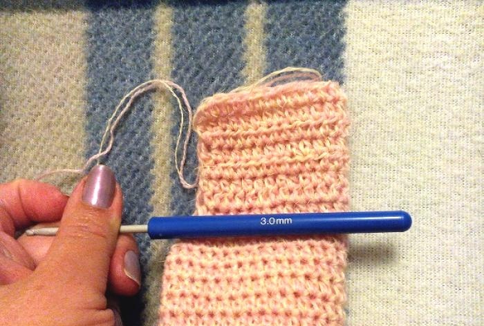 Crochet socks