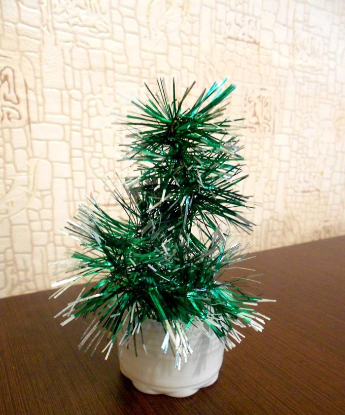 Mini Christmas tree for the office