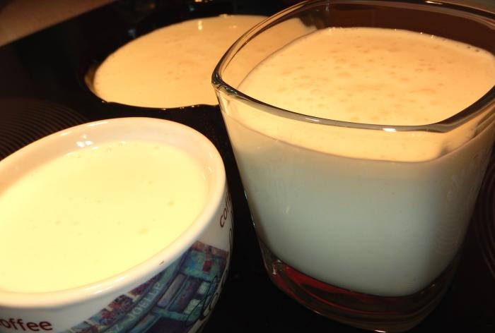 Homemade poultry milk