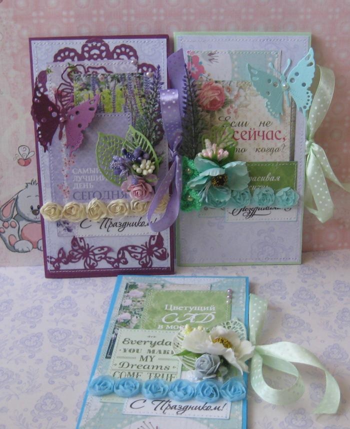 Spring greeting cards