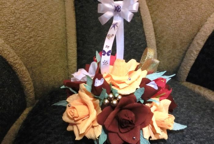 paper flower decoration