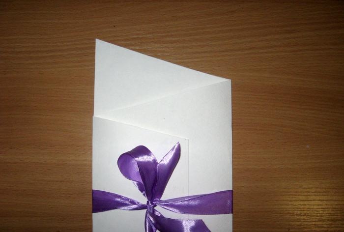 Folding birthday card