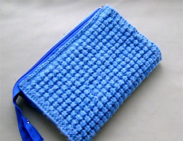 How to knit an e-book case