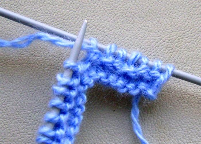 How to knit an e-book case