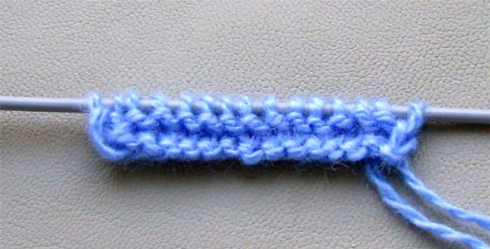 How to knit an e-book case