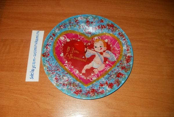 Decoupage plates