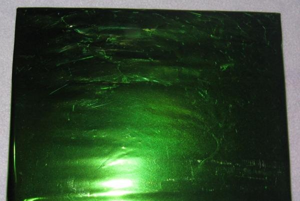 wrap in green foil