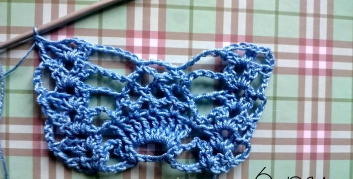 Crochet bookmark master class with photo