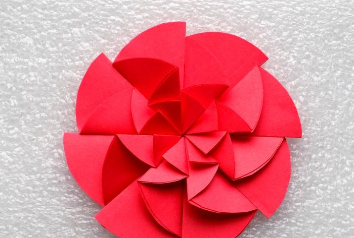 Original paper flower